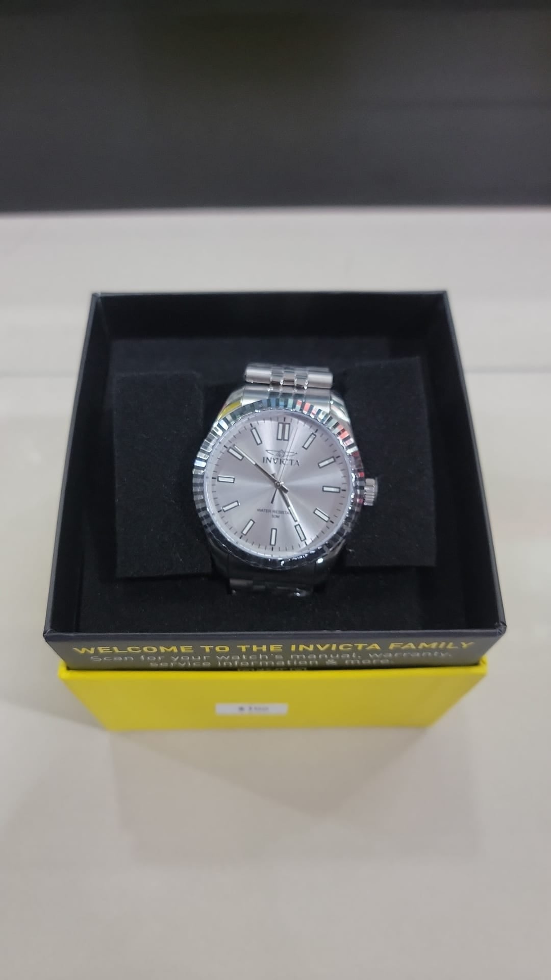 Reloj Invicta Plateado Clásico Original