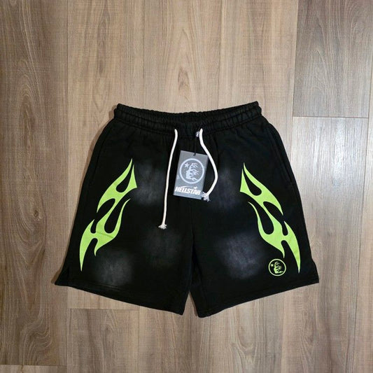 Shorts Hellstar Black Green
