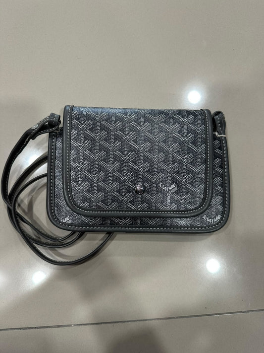 Goyard wallets grey