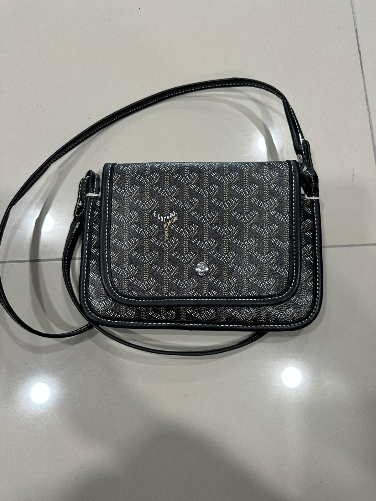 Goyard wallets black brown