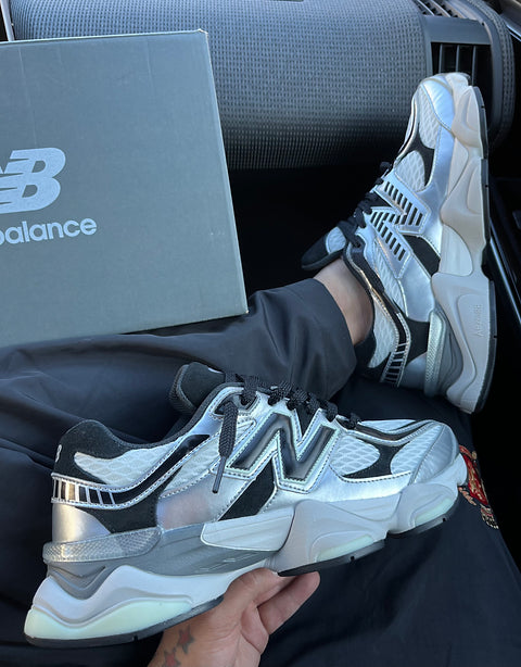 New Balance 9060 Silver Black White (POR PEDIDOS)