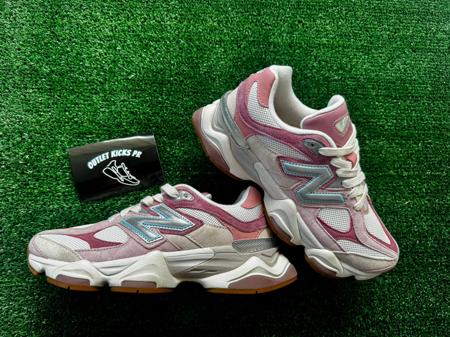 New balance 9060 pink rose white (A la mano)